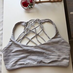 Lululemon Grey Sports Bra